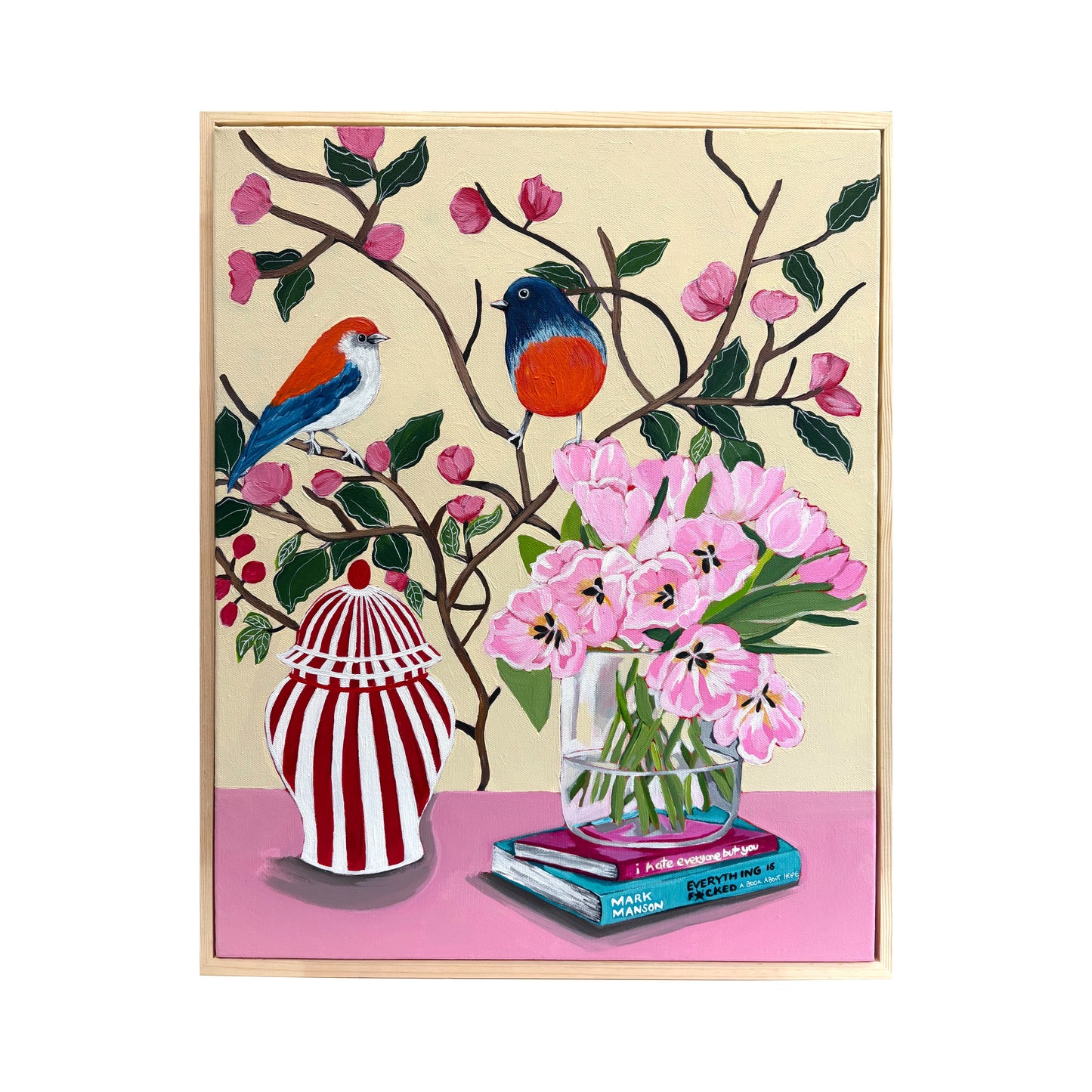 Birds and bloom