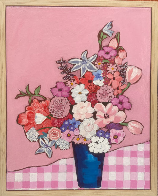 My blue vase